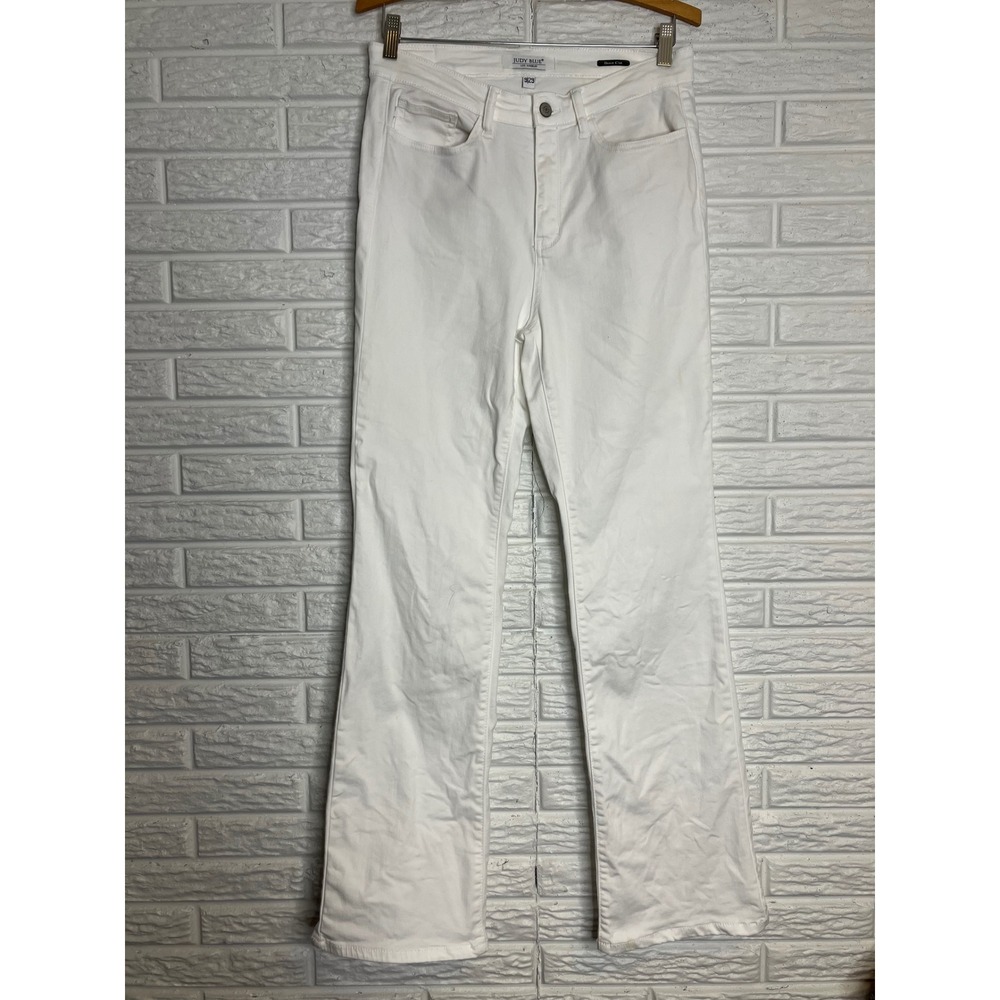 Judy Blue Boot Cut Jeans Womens 9/29 White Good DIY Project Flare Denim